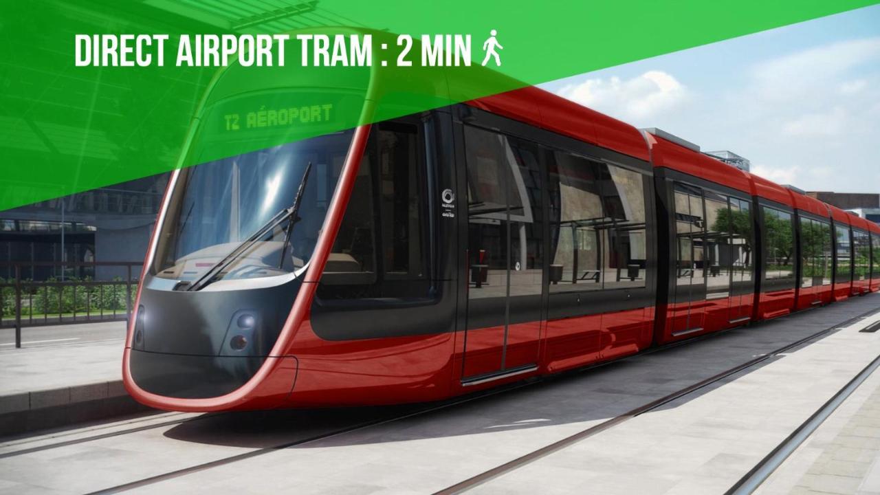 2 Rooms - Hyper Centre - Air-Conditioned - Terrace - Quiet - Tramway - Equipped Kitchen - Wifi نيس المظهر الخارجي الصورة